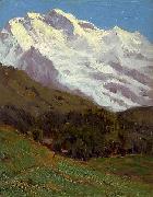 Charles Warren Eaton The Jungfrau oil